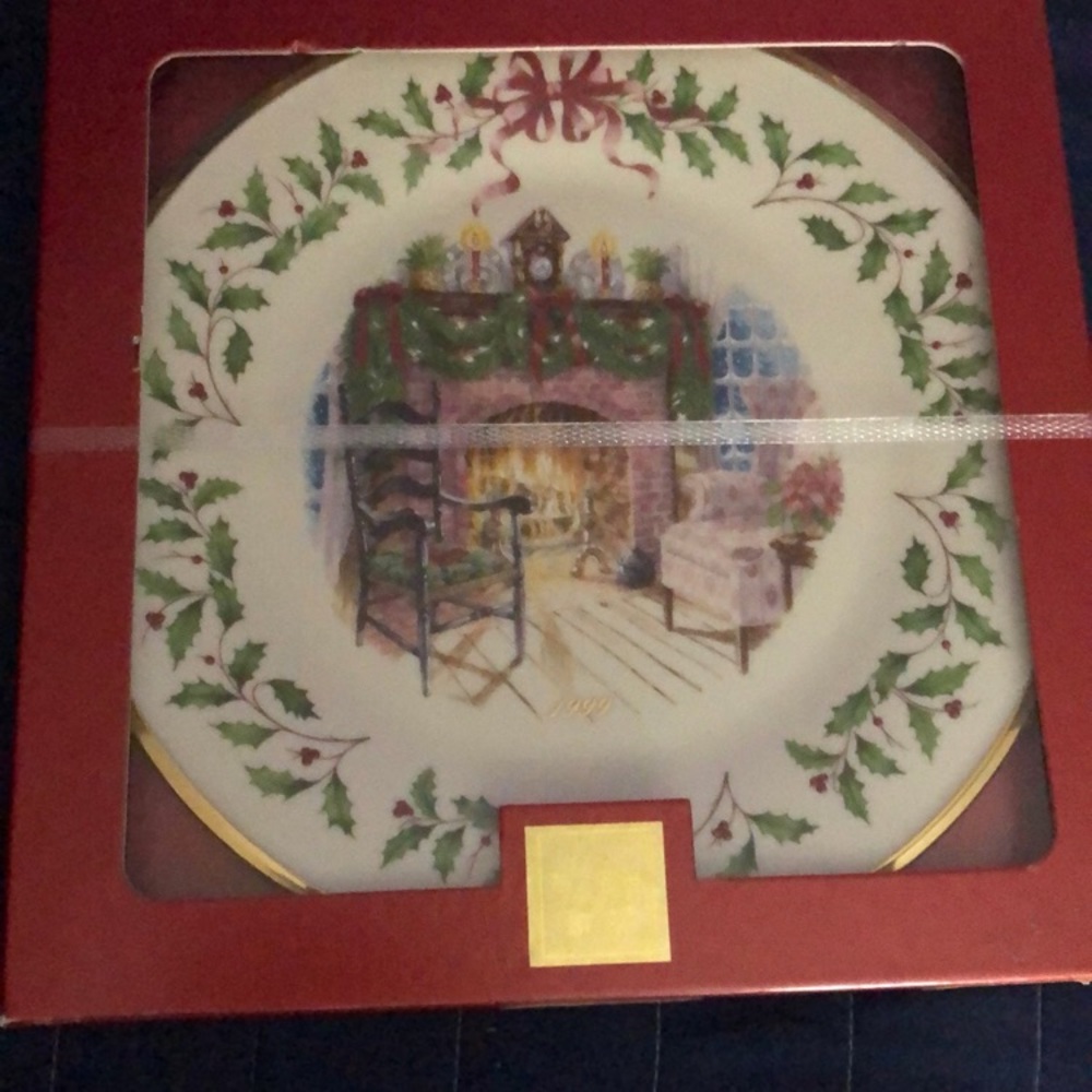 LENOX 1999 ANNUAL HOLIDAY COLLECTION PLATE